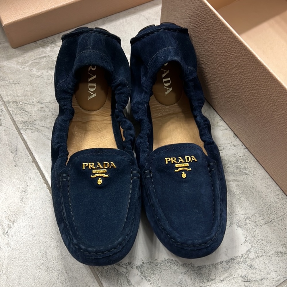 Prada scrunch Calzature Donna flats - Picture 6 of 8